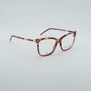 Longchamp LO2726 602 Eyeglasses Red Horn 54mm Square Frame